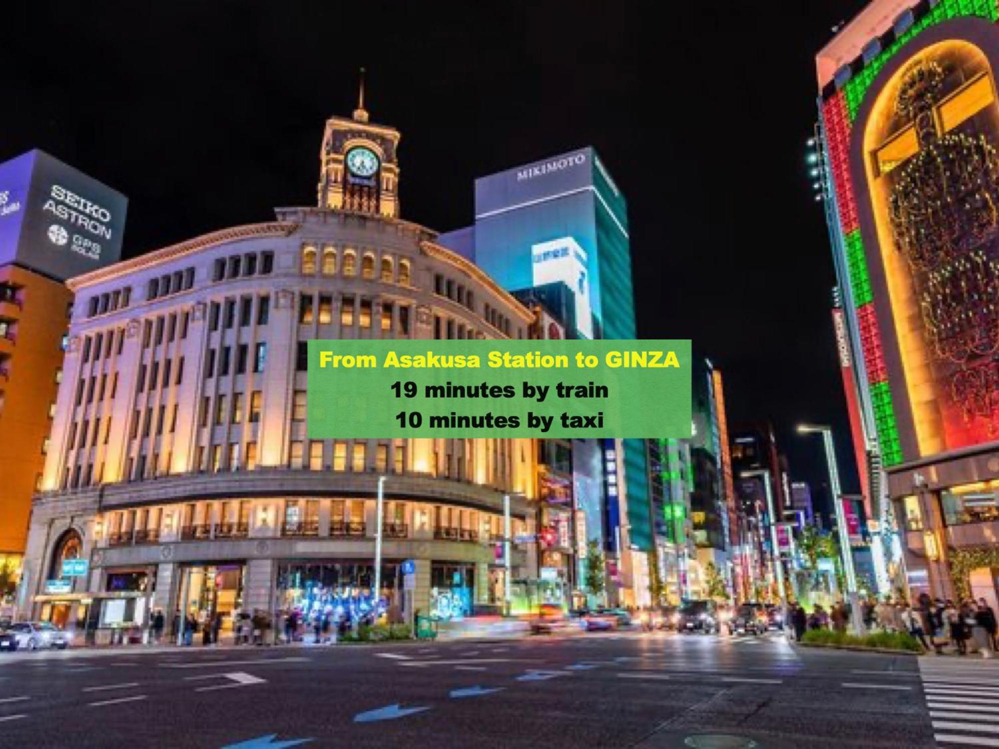 Asakusaーhanakawado Tokio Exterior foto